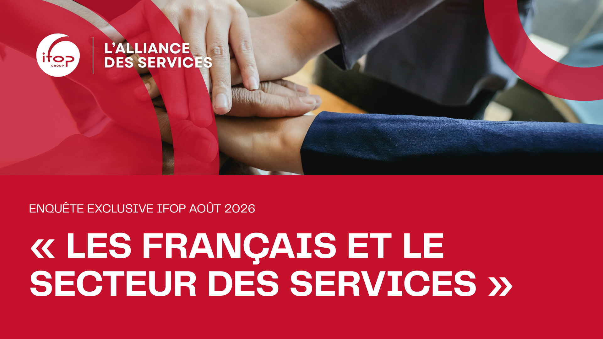 Communiqué de presse – Les Français et les Services